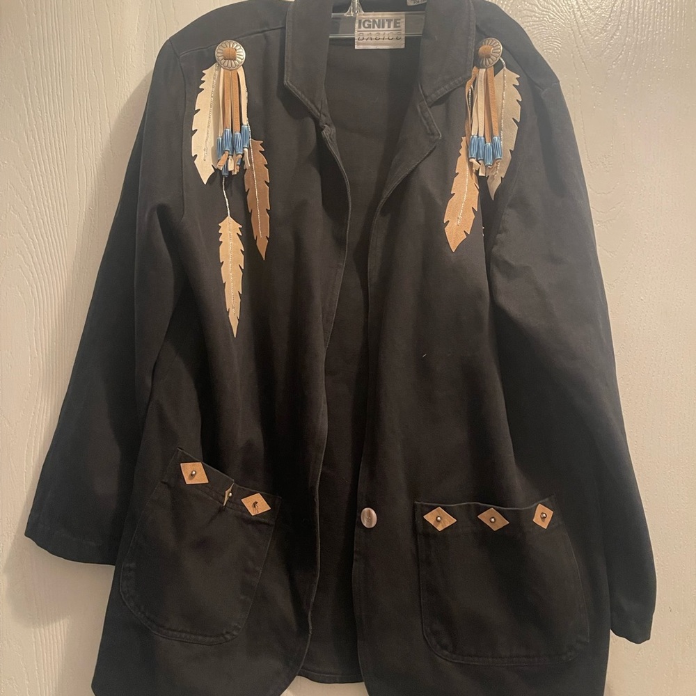 Ignite basic Western jacket blazer